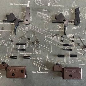 FRT 15 3 Position Upgrade KIT – Rare Breed FRT 15 3X DROP-IN TRIGGER UPGRADE KIT - Rare Breed Trigger